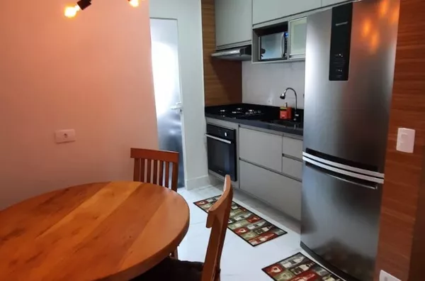 Apartamento com 2 dormitórios, sendo 1 suíte, 56m² de área construída - Condomínio Pátio Home Resort, no bairro Areão em Taubaté/SP - Foto 5