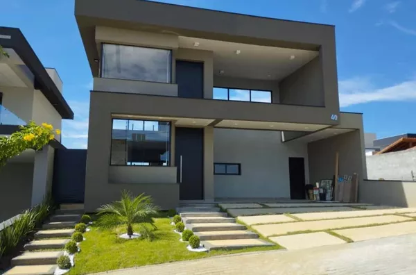 Sobrado com 3 dormitórios, sendo 1 suíte, 190m² de área privada - Condomínio Santa Mônica, Parque Residencial Maria Elmira em Caçapava/SP - Foto 1