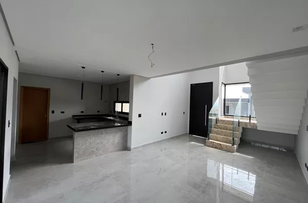 Sobrado com 3 dormitórios, sendo 1 suíte, 190m² de área privada - Condomínio Santa Mônica, Parque Residencial Maria Elmira em Caçapava/SP - Foto 2