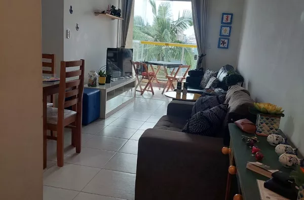 Apartamento 2 dormitórios, sendo 1 suíte, 80m² - Edifício Zulmira Ceregatti, Itaguá, Ubatuba/SP - Foto 2