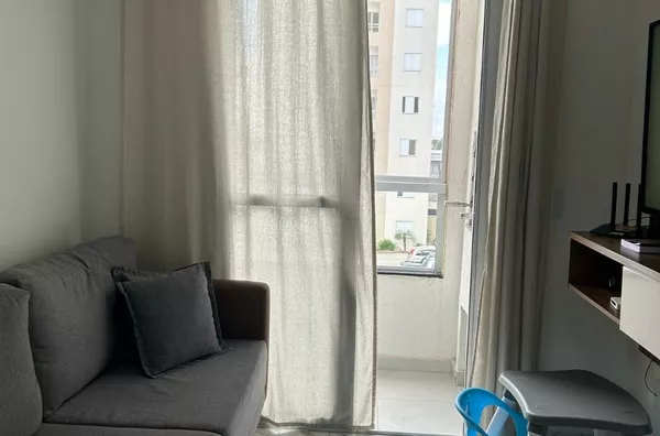 Apartamento com 2 dormitórios 48,23m² - Edifício Mantiqueira, Loteamento Residencial Parque das Araucárias Tremembé-SP - Foto 4