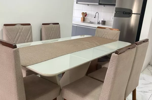Apartamento com 2 dormitórios 48,23m² - Edifício Mantiqueira, Loteamento Residencial Parque das Araucárias Tremembé-SP - Foto 1