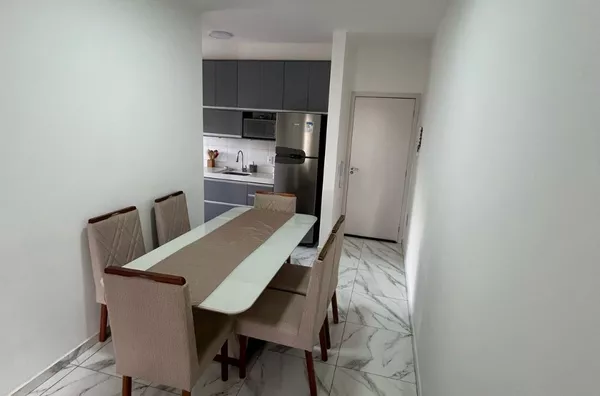 Apartamento com 2 dormitórios 48,23m² - Edifício Mantiqueira, Loteamento Residencial Parque das Araucárias Tremembé-SP - Foto 2