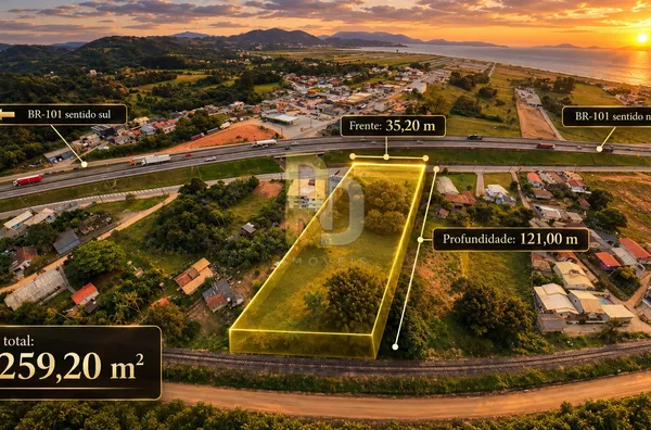 Terreno Comercial à Venda -  Santiago, Pescaria Brava