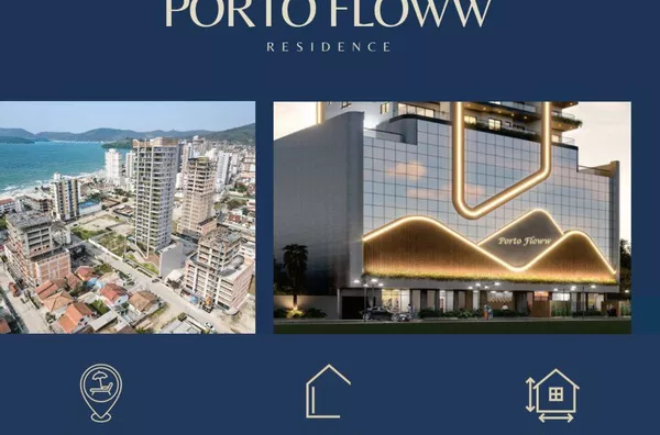 VENDA DE APARTAMENTO NO RESIDENCE PORTO FLOWW  PEREQUE PORTO BELO SC
