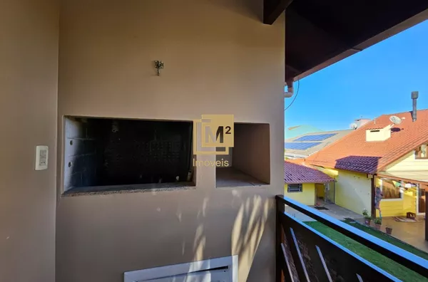 Apartamento com sacada e churrasqueira para alugar no Centro de Sapiranga