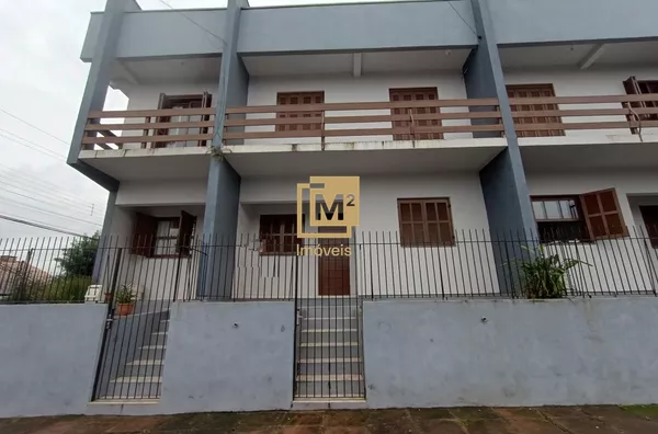 Aluguel de Sobrado Geminado em Sapiranga, Centenário - Churrasqueira e Sacada