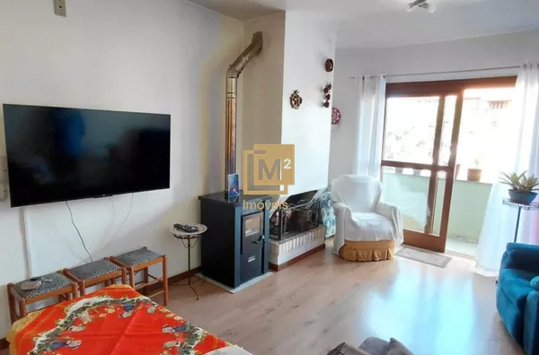 Venda de Apartamento com Lareira e Sacada em Canela Centro