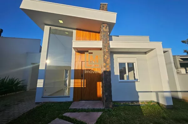 Venda de casa com pátio e churrasqueira em Sapiranga