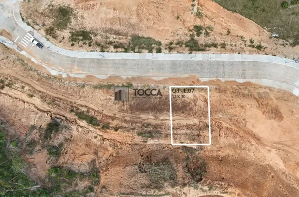 TERRENO - LOT. BELLA VISTA - RIBANCEIRA - IMBITUBA