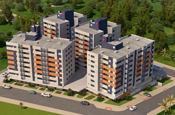 APARTAMENTOS, RES. PAVIA - RIO MAINA, CRICIÚMA