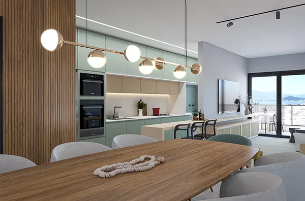APARTAMENTO RES. SOLAR PLAZA -  ESTREITO - FLORIANOPOLIS