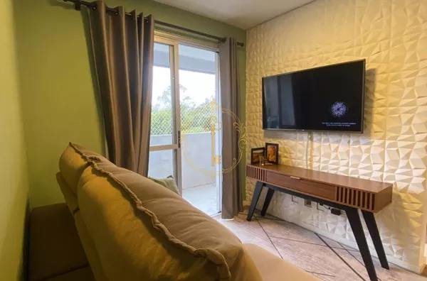 RESIDENCIAL JARDINS DA CIDADE - APTO COM 2 DORM. SEMI-MOBILIADO PARA VENDA