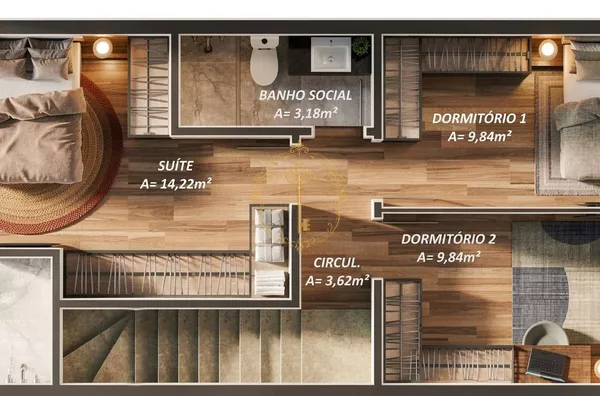 CASA NO SANTA LÚCIA