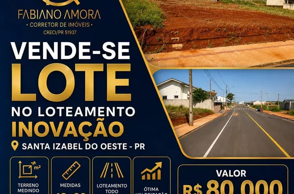 Terreno para venda,  Inovação, Santa Iazabel Do Oeste