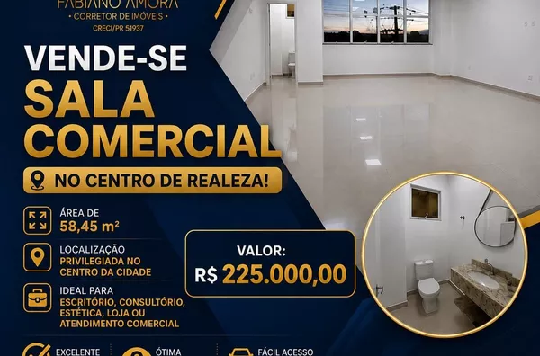 Sala Comercial no Edifício Jaime Martini, Centro, Realeza