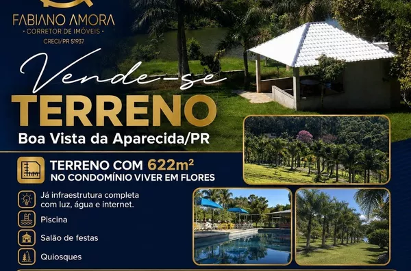 Terreno para venda,  Alagado de Boa Vista Da Aparecida