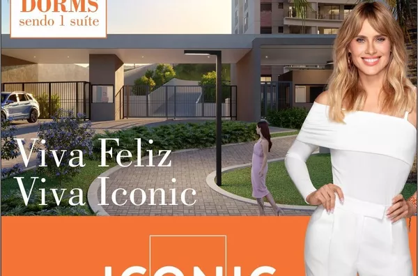 92% VENDIDO  Viva a experiência Iconic.  Apartamentos de 1 a 3 dorms (suíte) na melhor região de Bragança Paulista. Lazer de resort com mais de 25 itens e área verde superior a 2.200 m².