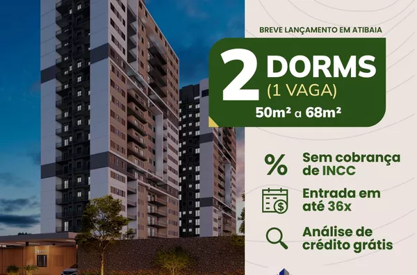 Apartamento tipo para venda Parque das Nações Atibaia
