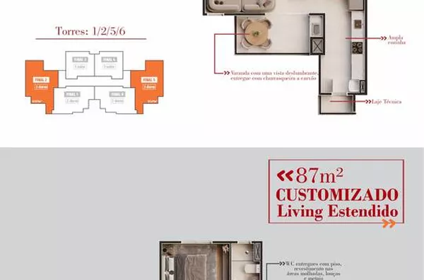 Apartamento tipo Alto Santa Helena BRAGANCA PAULISTA