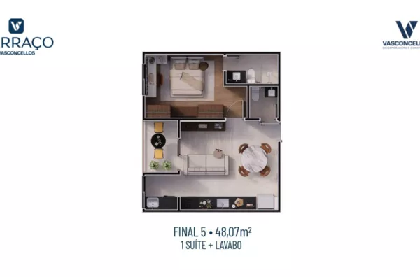 Apartamento tipo para venda Jardim Brasil Atibaia