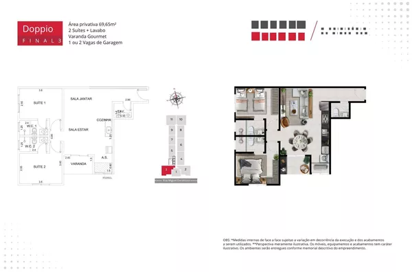 Apartamento tipo para venda Atibaia Jardim Atibaia