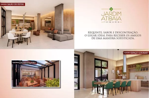 Apartamento tipo para venda Alvinópolis  Atibaia