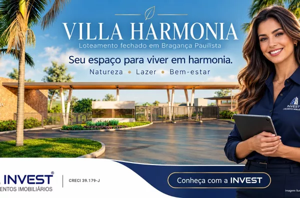 Villa Harmonia: seu refúgio exclusivo na zona sul de Bragança Pta com lotes a partir de 300m² com lazer de resort na melhor localização no coração da cidade.