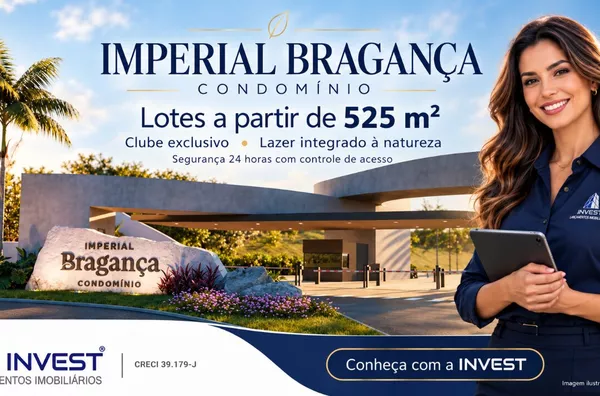 Condomínio Imperial Bragança: construa a casa dos seus sonhos e viva com lazer de resort em Bragança Pta.
