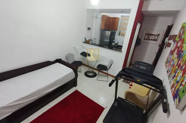 Apartamento Quarto e Sala na Rua do Rezende