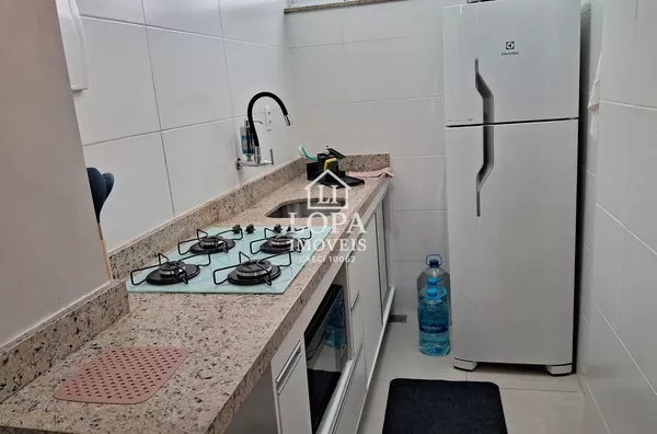 Apartamento no Centro do Rio de Janeiro de sala e quarto