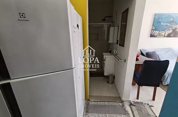 Apartamento de Sala um Quarto mobiliado para venda em Centro Rio de Janeiro