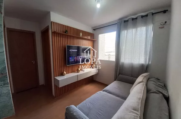 Apartamento à Venda com dois quartos e vaga de garagem no Engenho De Dentro