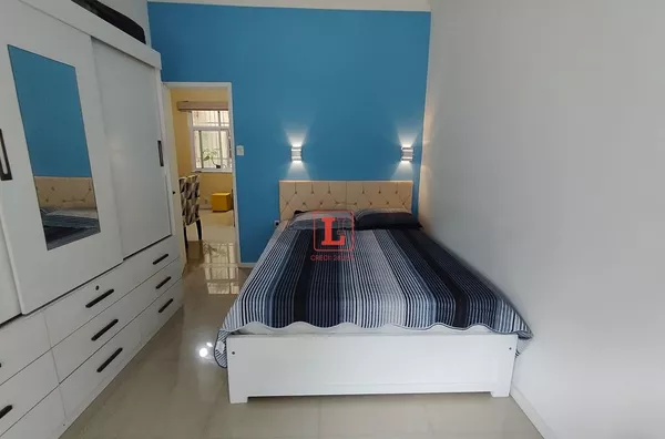 Apartamento de quarto e sala para venda em centro do Rio de Janeiro