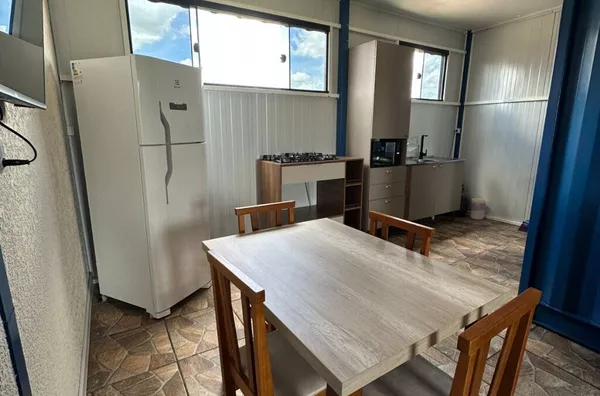 Apartamento mobiliado para locação com todas as taxas incluídas no condomínio