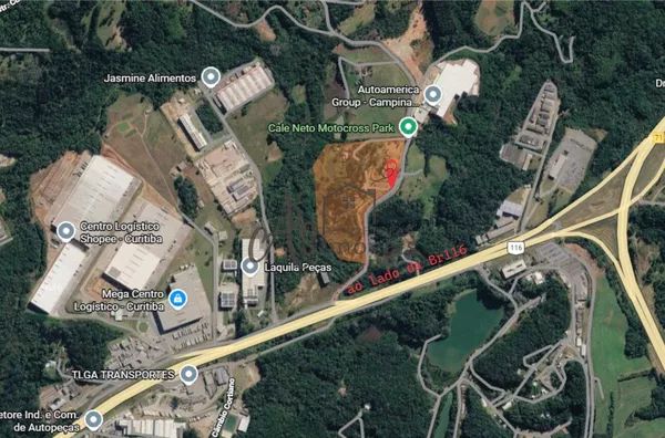 O melhor terreno na área industrial está a venda! 84.700m² com localização privilegiada