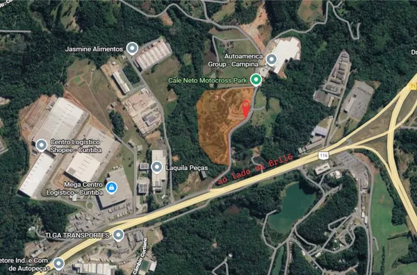 O melhor terreno na área industrial está a venda! 84.700m² com localização privilegiada