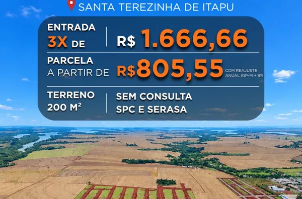 Terreno Parcelado | Bom Retiro
