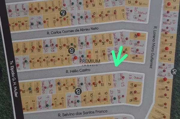 Terreno para venda Emílio Droppa CRUZ ALTA