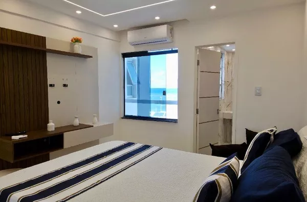 Apartamento porteira fechada e vista mar na Pituba