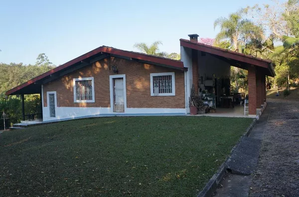 Chácara completa com casa, piscina, churrasqueira, casa caseiro, campo, capela, salão de jogos, 18000 m² - Soares - Jarinu/SP - Foto 1