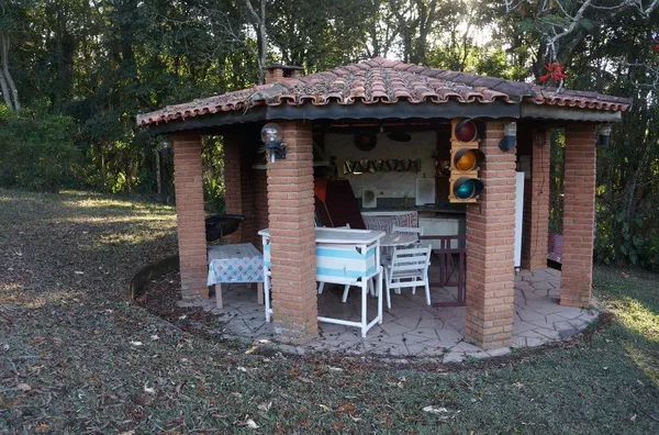 Chácara completa com casa, piscina, churrasqueira, casa caseiro, campo, capela, salão de jogos, 18000 m² - Soares - Jarinu/SP - Foto 7