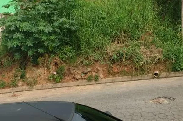 Terreno no bairro Vila Chacrinha (Botujuru), com 600 m² em aclive.Estuda proposta.