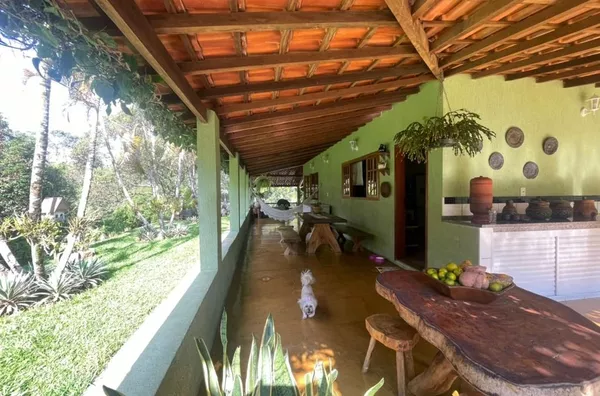 Chácara com 2 dormitórios sendo 1 suíte e segunda casa em fase de acabamento à venda, 5000 m² por R$ 960.000 - Pau Arcado - Campo Limpo Paulista/SP - Foto 4