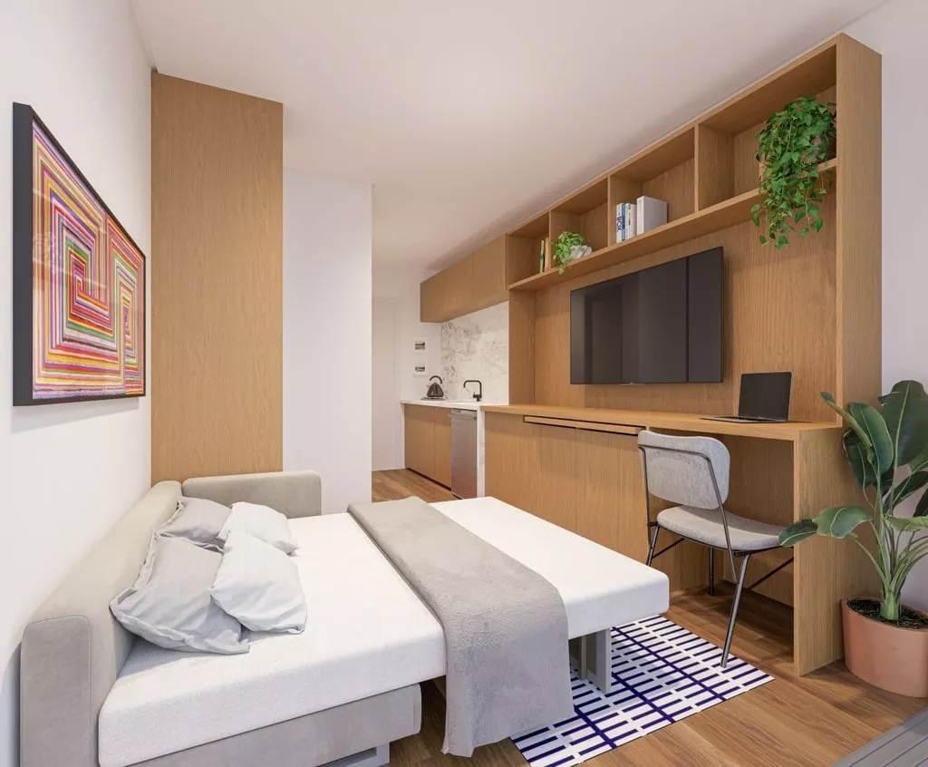 Apartamento à venda com 1 quarto, 34m² - Foto 6