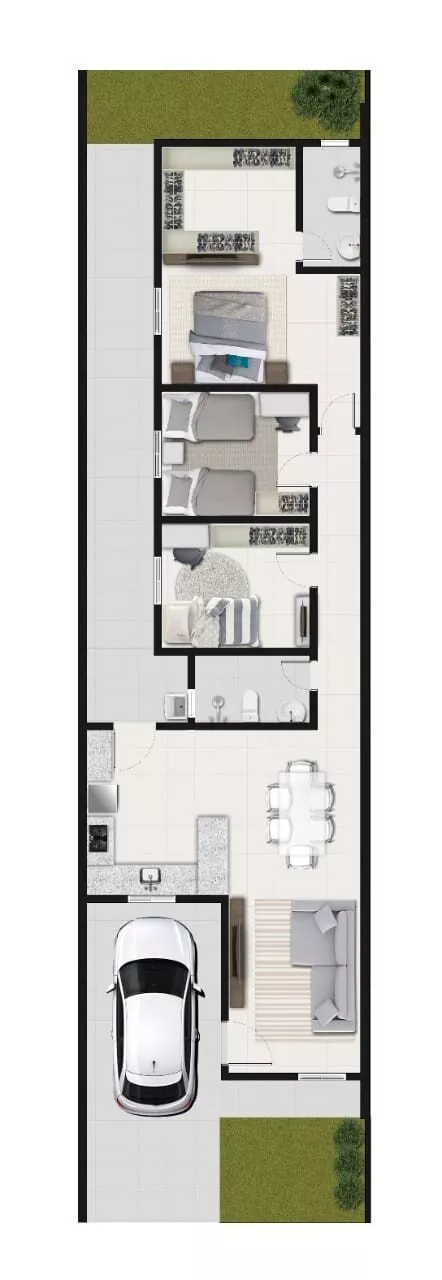 Casa à venda com 3 quartos, 101m² - Foto 4