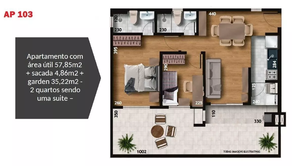 Apartamento à venda com 2 quartos, 63m² - Foto 19