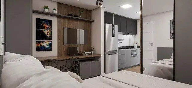 Apartamento para alugar com 1 quarto, 23m² - Foto 8