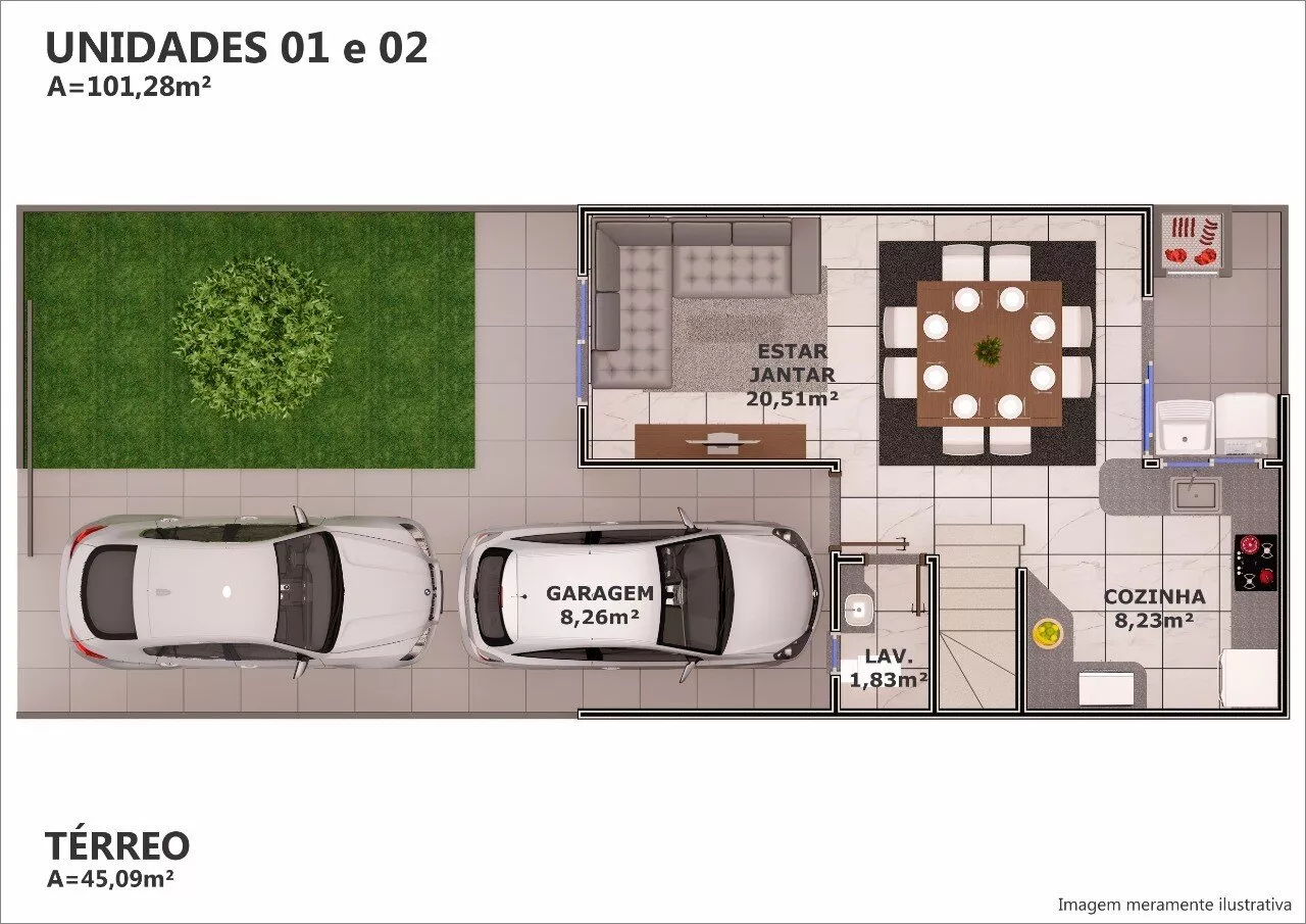 Sobrado à venda com 3 quartos, 96m² - Foto 15