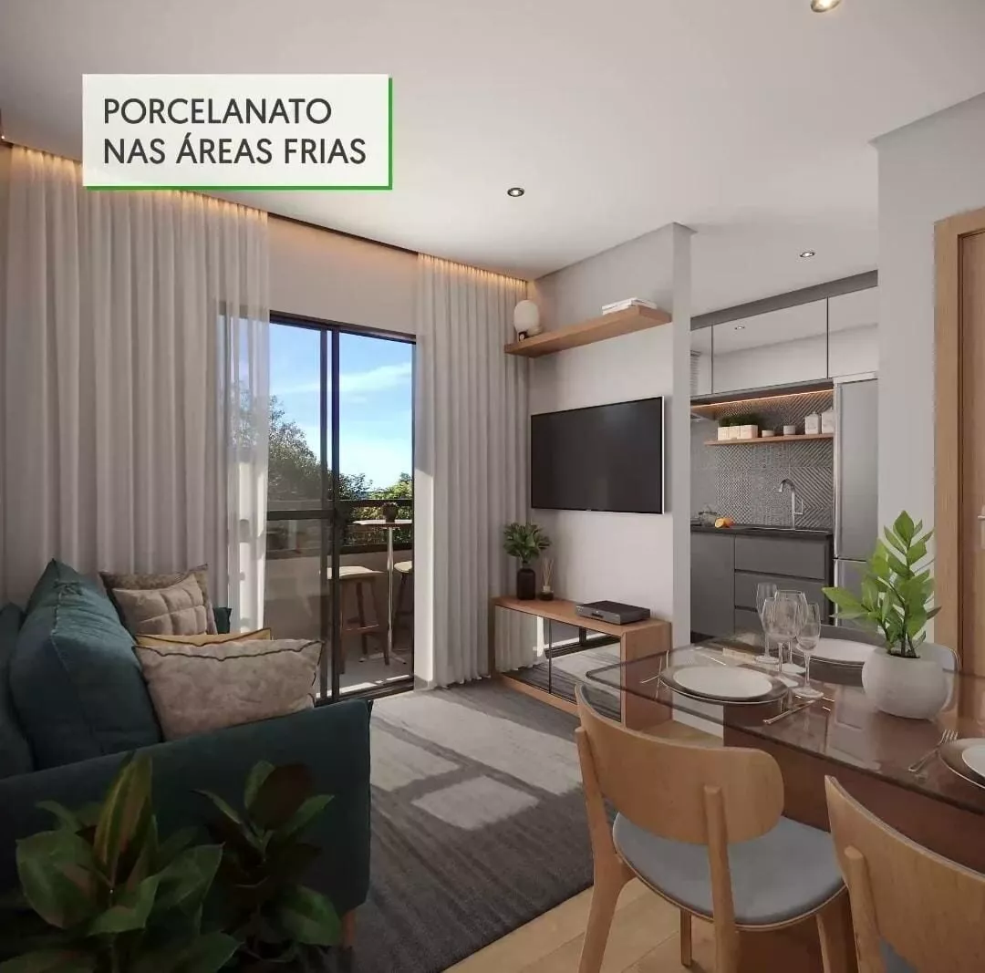 Apartamento à venda com 3 quartos, 60m² - Foto 1